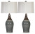 Ashley Niobe Multi Gray Table Lamp (Set of 2)