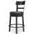 Ashley Valebeck Brown Black Counter Height Bar Stool (Set of 2)