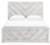 Ashley Cayboni Whitewash Queen Panel Bed