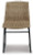 Ashley Amaris Brown Black Outdoor Dining Chair (Set of 2)