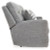 Ashley Biscoe Pewter Power Reclining Sofa