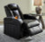 Ashley Caveman Den Midnight Power Recliner