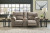 Benchcraft Cavalcade Slate Power Reclining Loveseat with Console