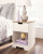Ashley Vaibryn Two-tone Nightstand with Drawer and Open Storage Cubby