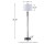 Ashley Joaquin Clear Chrome Finish Floor Lamp