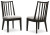 Ashley Galliden Black Dining Chair (Set of 2)