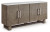 Ashley Loyaska Grayish Brown White 68" TV Stand