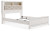 Ashley Altyra White Queen Platform Bookcase Bed