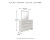 Ashley Altyra White Dresser and Mirror