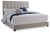 Ashley Dolante Gray King Upholstered Bed