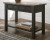 Ashley Tyler Creek Grayish Brown Black Sofa/Console Table