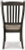 Ashley Tyler Creek Black Grayish Brown Upholstered Dining Room Chair (Set of 2)