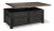 Ashley Tyler Creek Grayish Brown Black Coffee Table with Lift Top