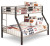 Ashley Dinsmore Black Gray Twin over Full Bunk Bed