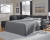 Ashley Altari Slate 2-Piece Sleeper Sectional with LAF Chaise
