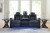 Ashley Fyne-Dyme Sapphire Power Reclining Sofa