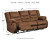 Ashley Tulen Mocha Reclining Sofa