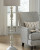 Ashley Bernadate Whitewash Floor Lamp