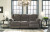 Ashley Tulen Chocolate Reclining Sofa