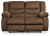 Ashley Tulen Mocha Reclining Loveseat