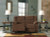 Ashley Tulen Chocolate Reclining Loveseat