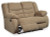 Ashley Tulen Gray Reclining Loveseat