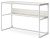 Ashley Deznee White Home Office Desk with Shelf