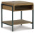 Ashley Fridley Brown Black End Table