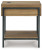 Ashley Fridley Brown Black End Table