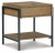Ashley Fridley Brown Black End Table