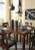 Ashley Bennox Brown Counter Height Dining Table and Bar Stools (Set of 5)