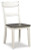 Ashley Nelling Two-tone Dining Chair (Set of 2)