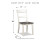 Ashley Nelling Two-tone Dining Chair (Set of 2)