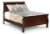 Ashley Alisdair Reddish Brown Full Sleigh Bed