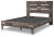 Ashley Neilsville Multi Gray Queen Panel Platform Bed