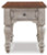 Ashley Lodenbay Antique Gray Brown End Table