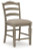 Ashley Lodenbay Antique Gray Counter Height Barstool (Set of 2)