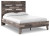 Ashley Neilsville Whitewash Full Panel Platform Bed