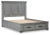 Ashley Russelyn Gray Queen Storage Bed