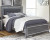 Ashley Lodanna Gray Queen Upholstered Panel Bed