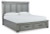 Ashley Russelyn Gray King Storage Bed