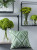 Ashley Bellvale Green White Pillow