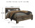 Benchcraft Derekson Multi Gray King Panel Bed