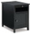 Ashley Treytown Black Chairside End Table