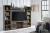 Ashley Derekson Multi Gray 4-Piece Entertainment Center