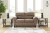 Ashley Navi Fossil Loveseat