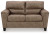 Ashley Navi Fossil Loveseat