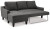 Ashley Jarreau Gray Sofa Chaise Sleeper