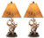 Ashley Derek Brown Table Lamp (Set of 2)