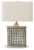 Ashley Deondra Gray Table Lamp